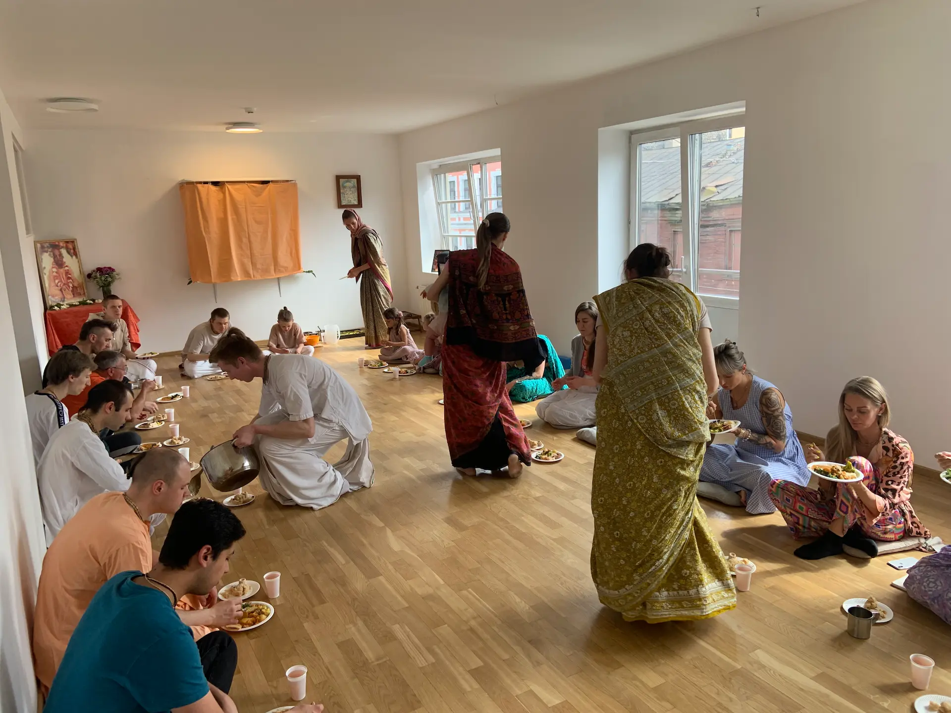 Prasadam distribution 7